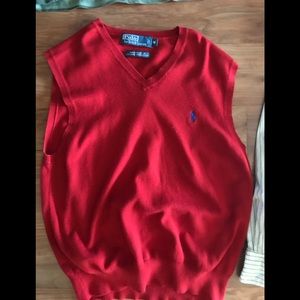 Polo sweater vest